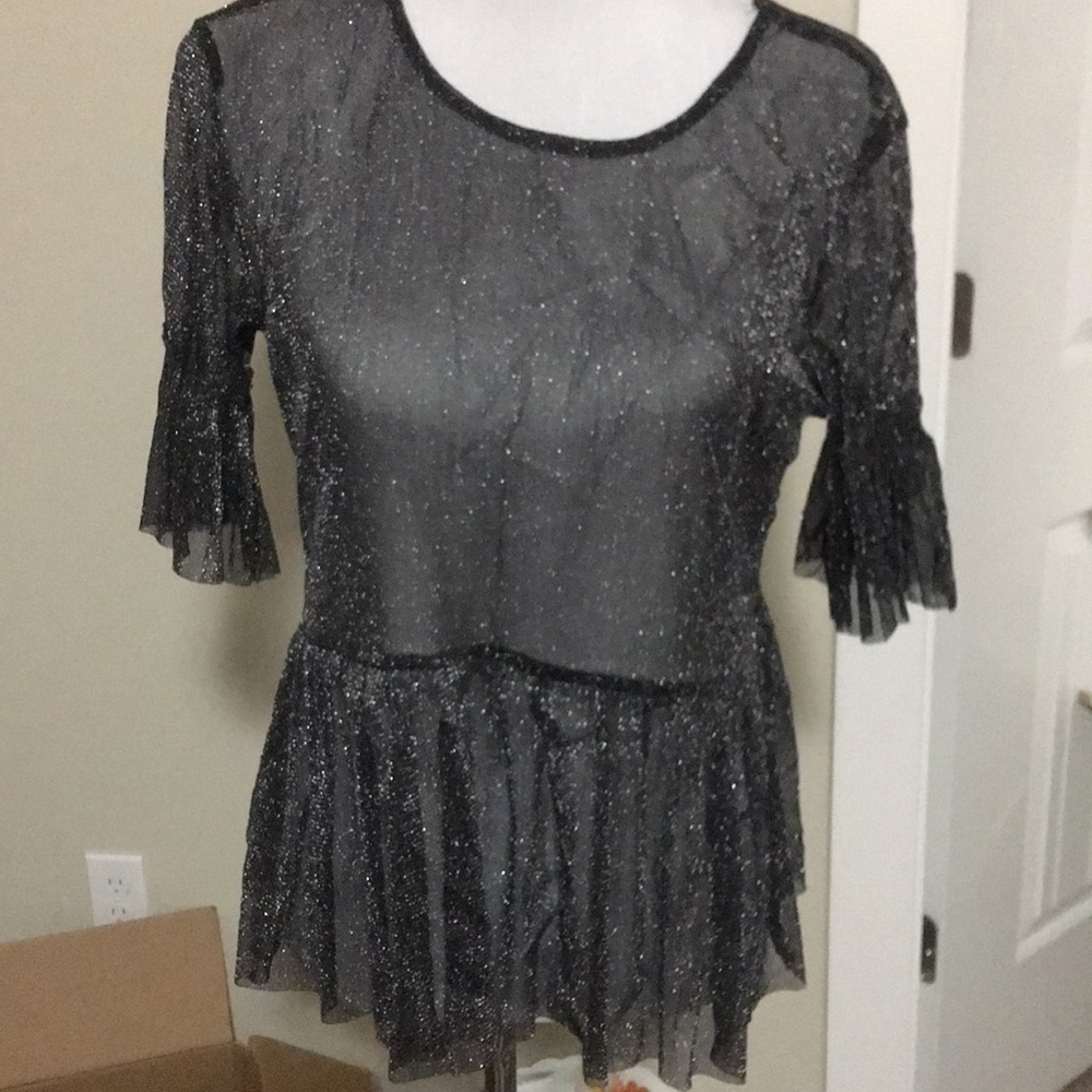 Shimmer top